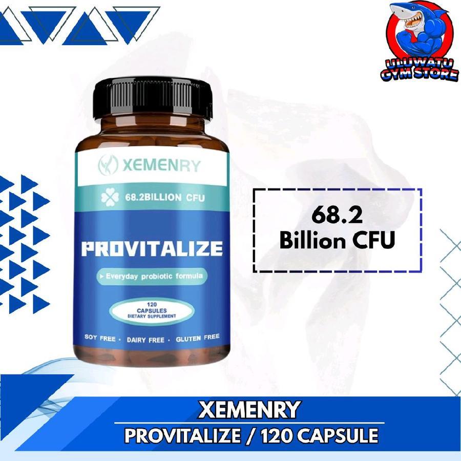 (PROMO) Xemenry USA PROVITALIZE Probiotic 68 Billion CFU 120 Kapsul - Support Gut Health