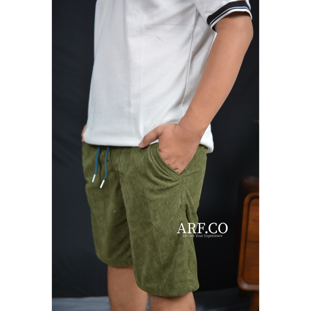 Boardshorts Corduroy Pria | Celana Pendek Corduroy Pria