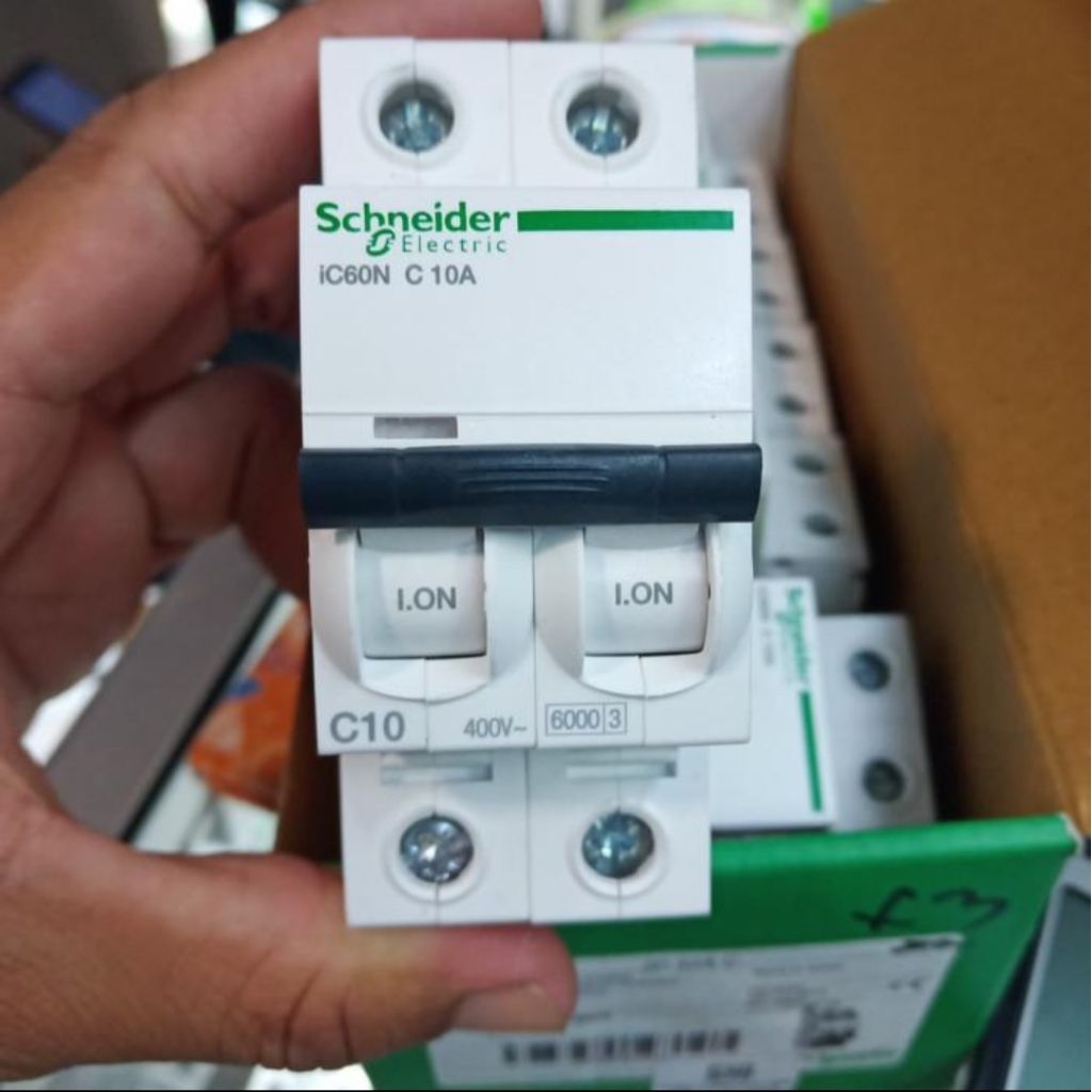 MCB IC60N Schneider 2 PHASE 10A