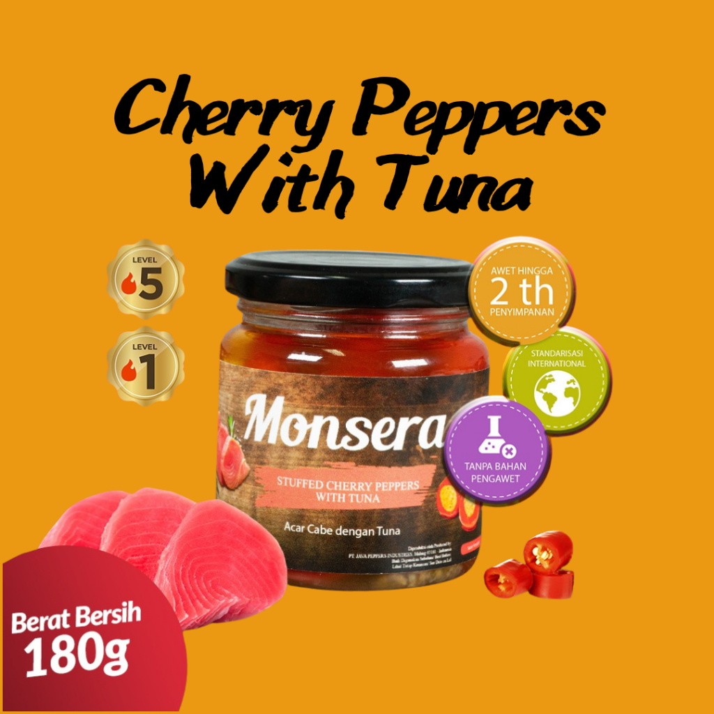 

Cherry Peppers With Tuna 180 gr