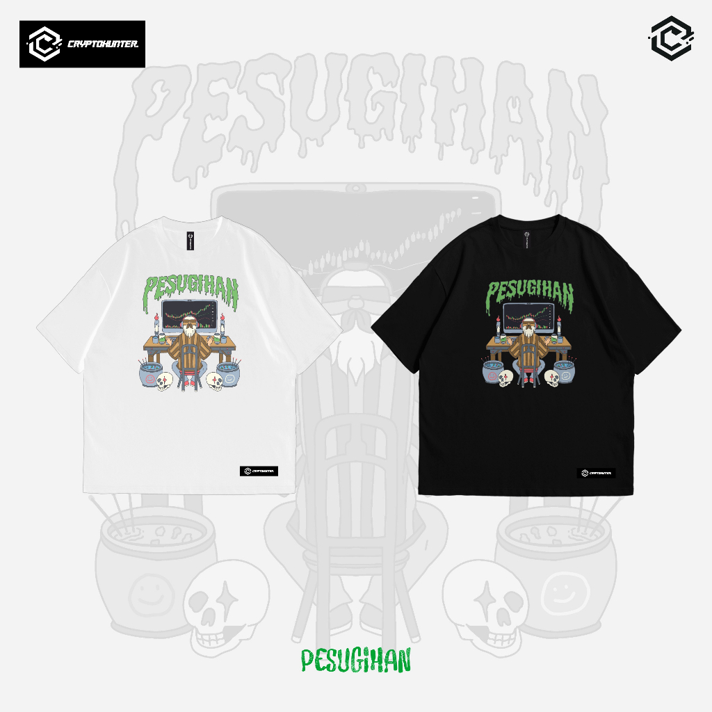 T-SHIRT OVERSIZE ORIGINAL CRYPTOHUNTER || KAOS ORIGINAL OVERSIZE PRIA || T-SHIRT PRIA OVERSIZE || KA