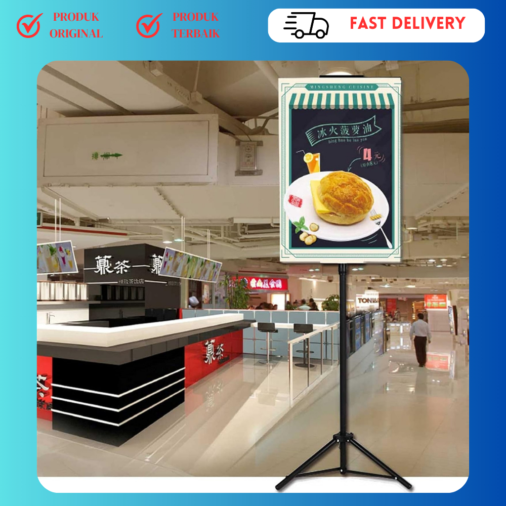 Tripod Banner 2 Sisi / Tripod Stand Banner 2 Sisi /Tripod Banner / Standing Banner / Stand Banner