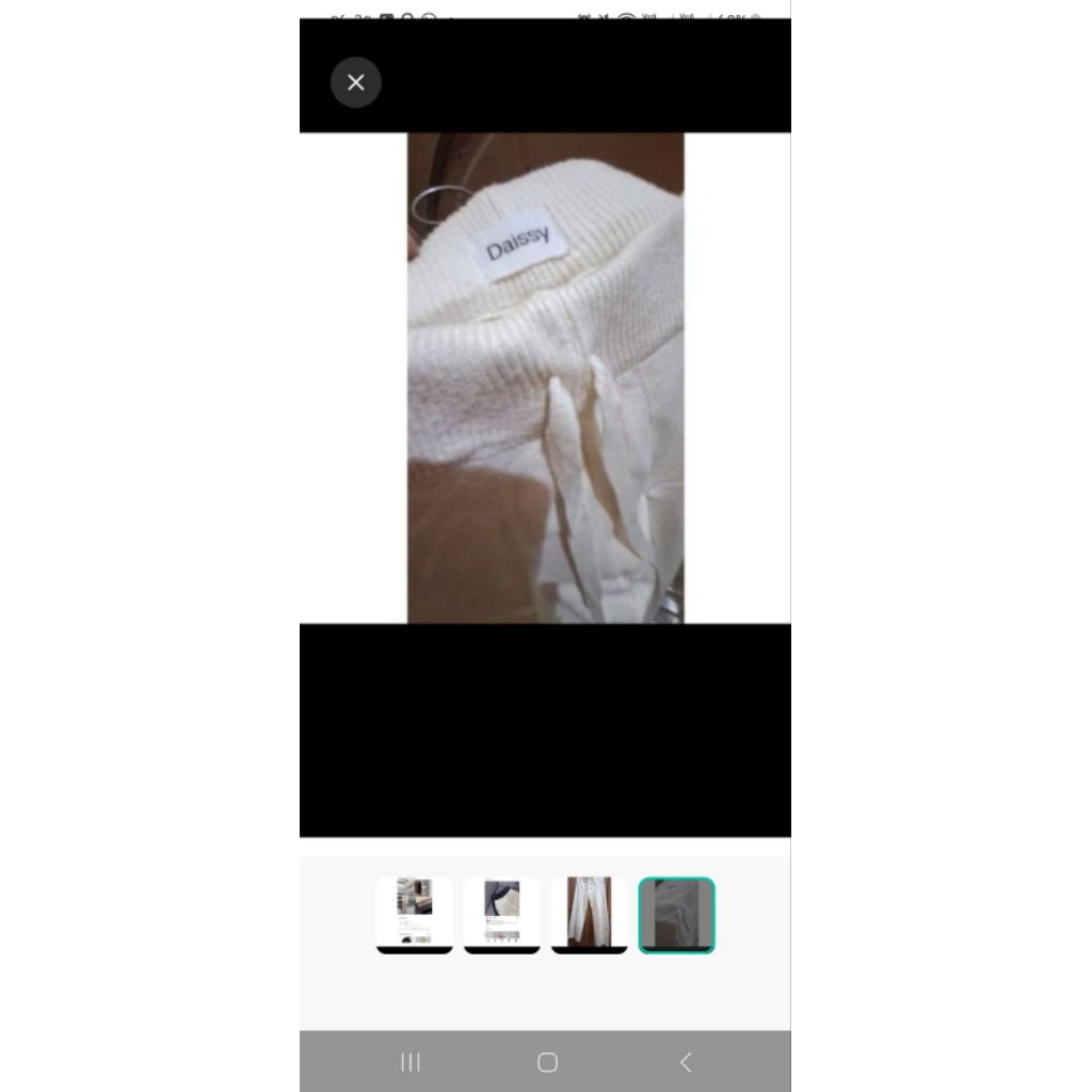 Celana Knit Daissy.id (Avena Knit Cullote) mirip uniqlo zara hnm