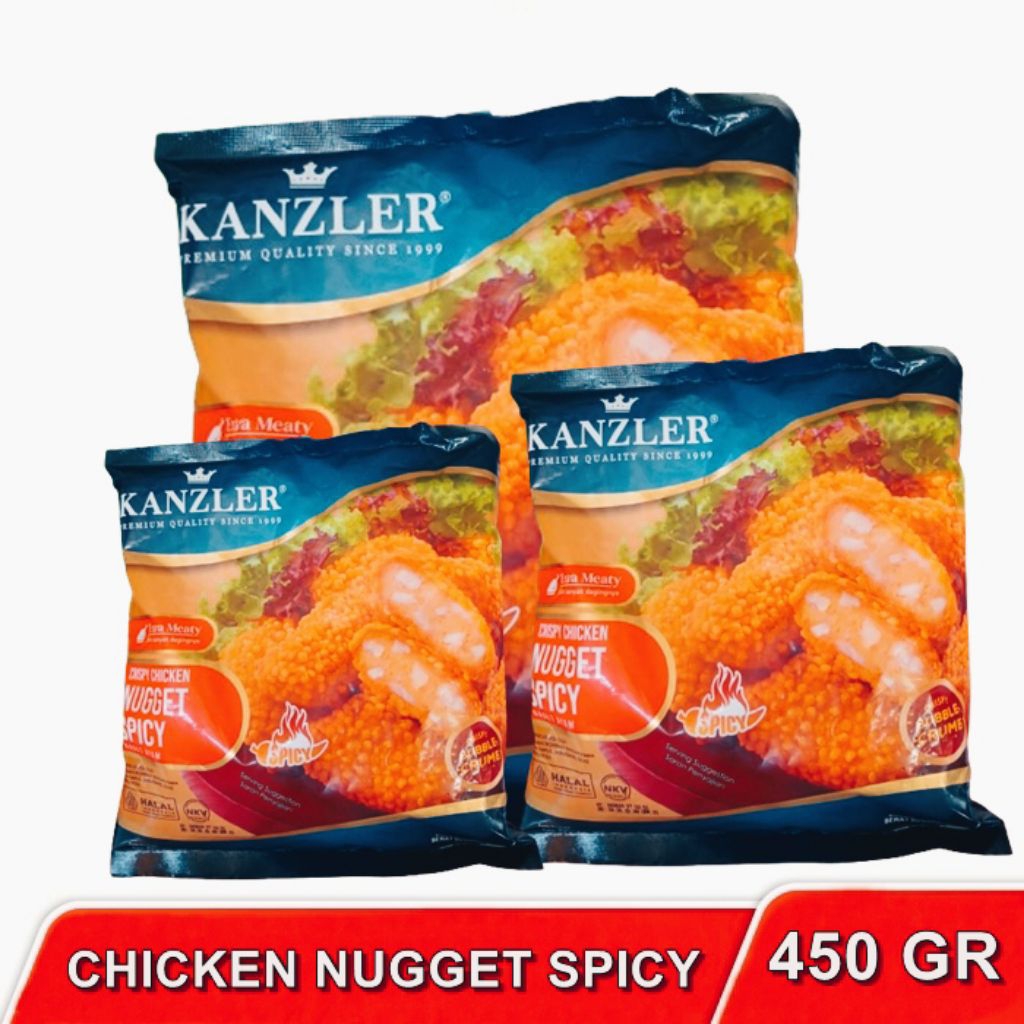 

Batam !!! Kanzler Nugget spicy 450gr