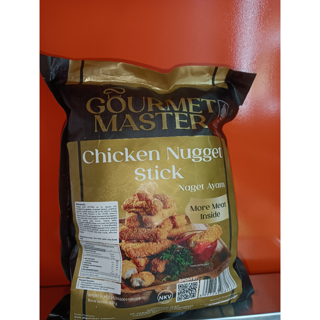 

Gourmet Master Chicken Nugget Stik 400 Gram