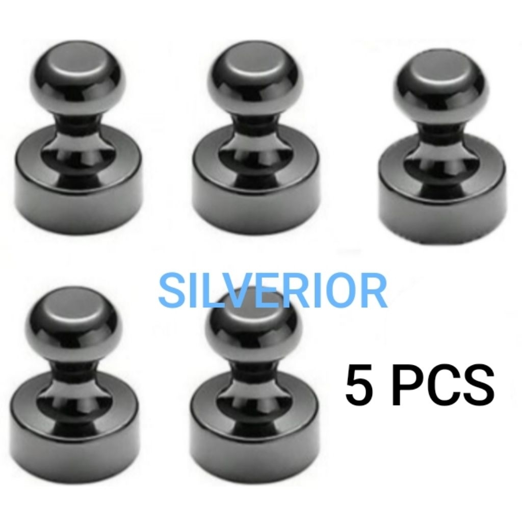 

Pin magnet tekan tanpa jarum tempel papan kertas catatan notes mading