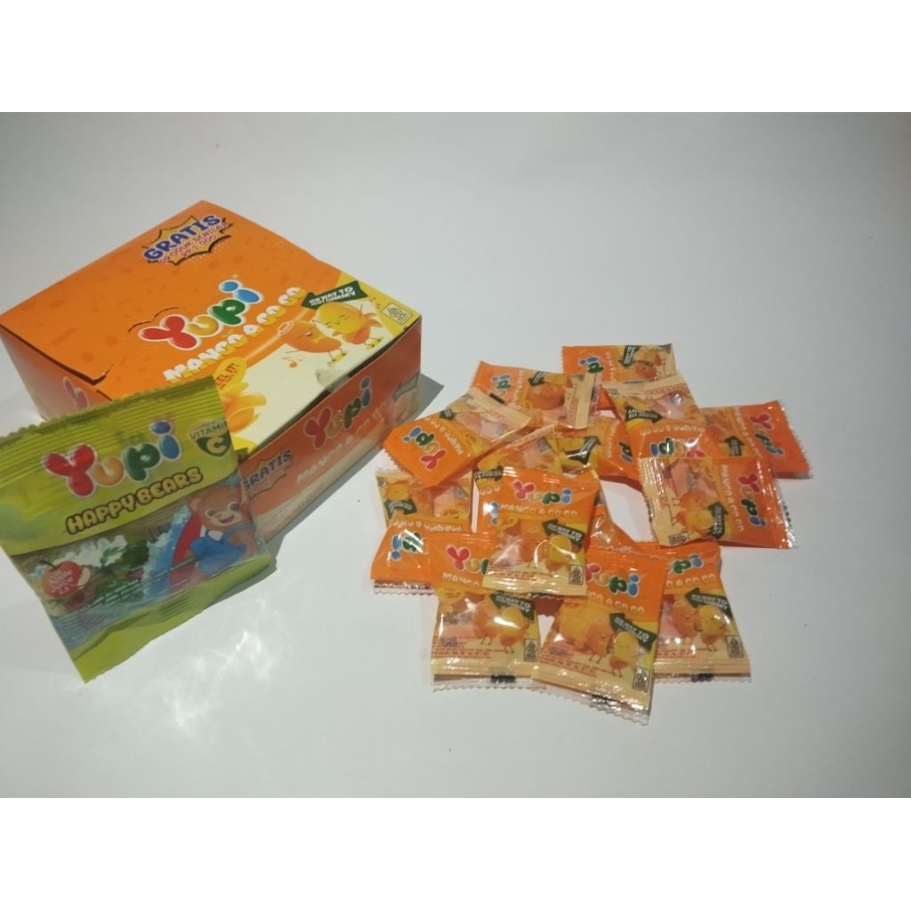 

*DMRGrosir * Permen Yupi Jajanan All Varian Free bonus permen 1.000 (perbox)