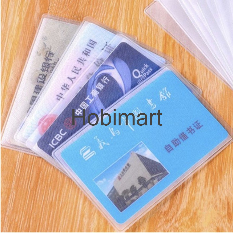 

HM Plastik kartu atm ktp sim plastik pelindung anti gores