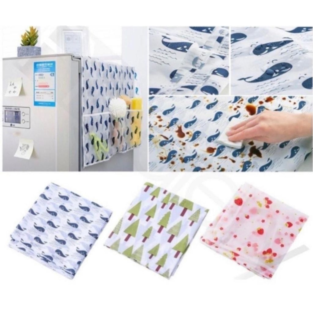 TAPLAK KULKAS WATERPROOF ALAS KULKAS