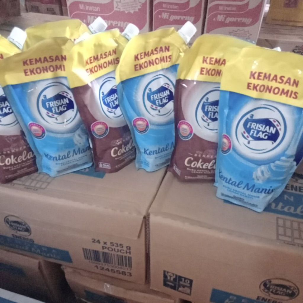 

Susu Bendera Frisian Flag Pouch 545g