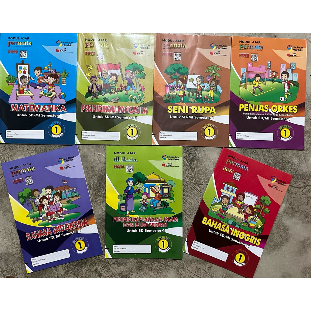 Lks Permata Kelas 1 SD Kurikulum Merdeka Semester 1