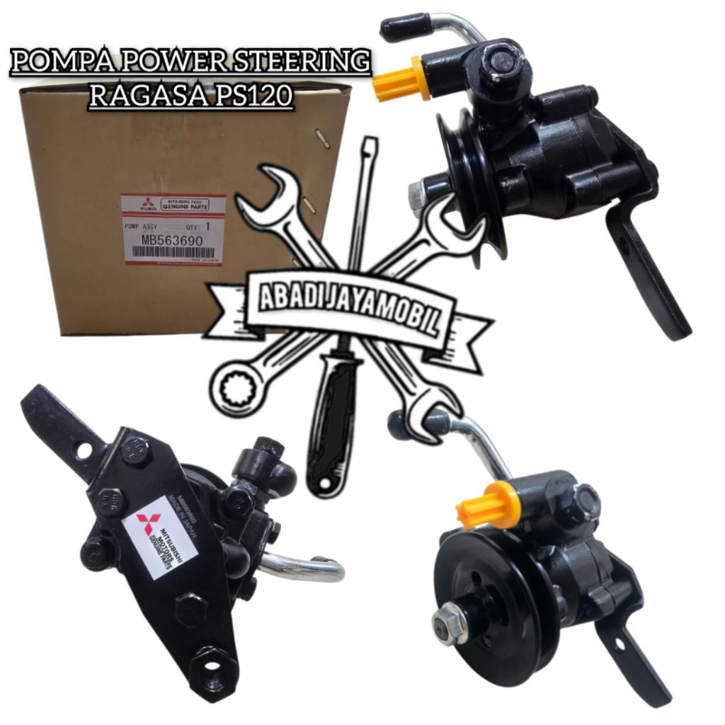 POMPA POWER STEERING RAGASA PS120 STEERING PUMP PS120 RAGASA MB563690