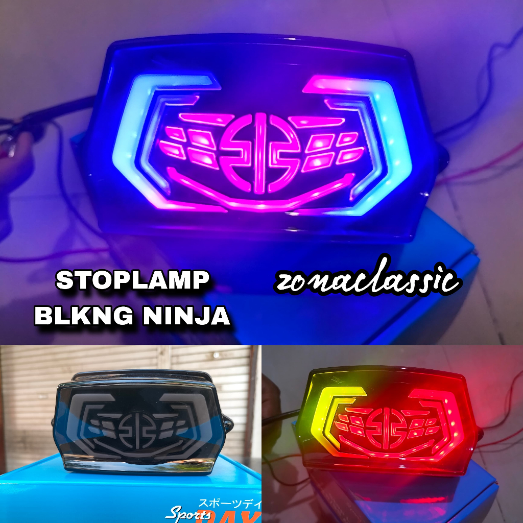 Lampu Stoplamp Led Belakang Day Ninja R Ninja SS Custom Lampu Stopan Stoplam Ninja R Ninja SS Led Te