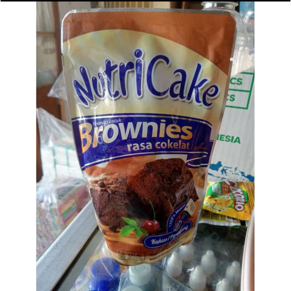 

NUTRICAKE BROWNISE RASA COKLAT 250 gram