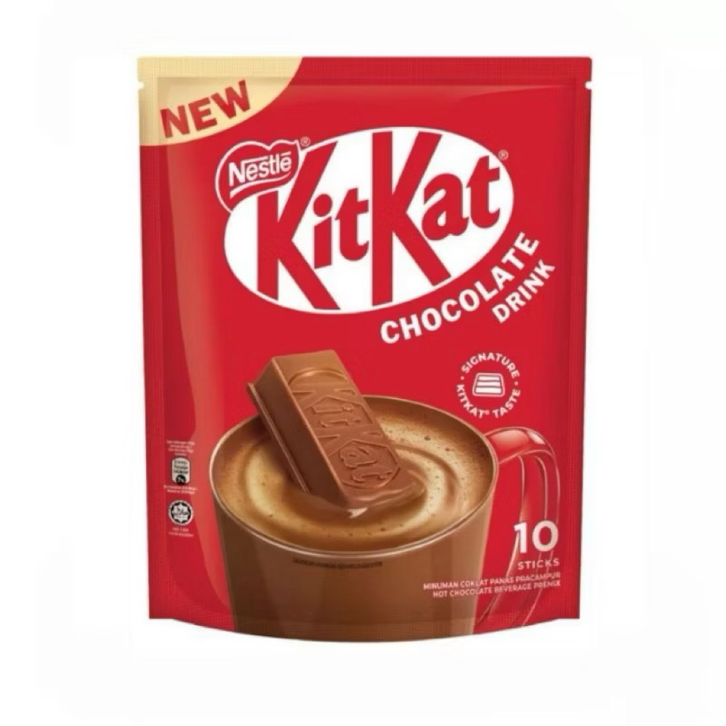 

KITKAT Hot Chocolate Drink Malaysia (10 sachet)