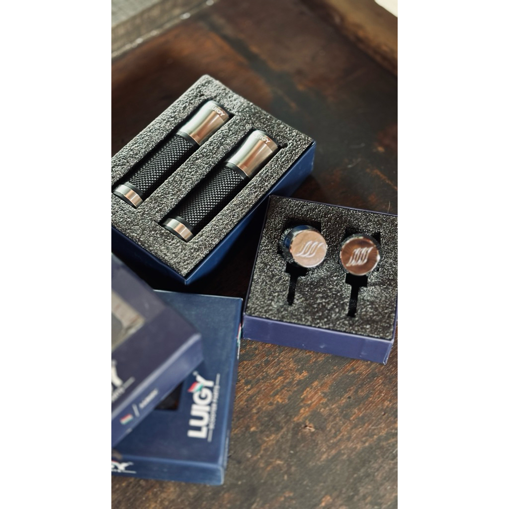 Bundling Handgrip & Stabilizer Luigy Chrome