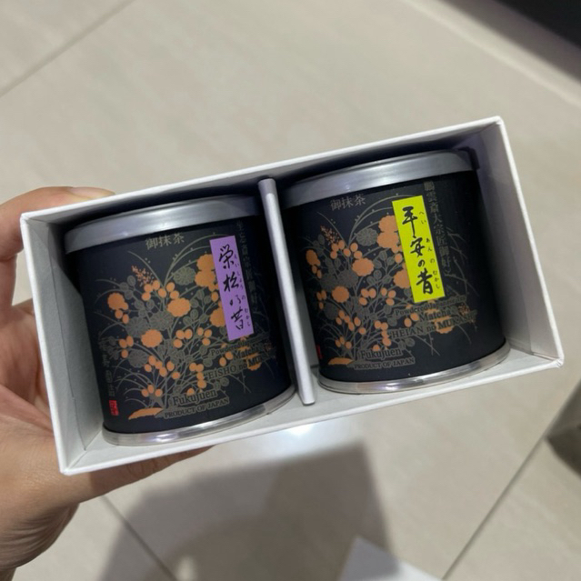 

FUKUJUEN MATCHA POWDER SETS / 2 cans