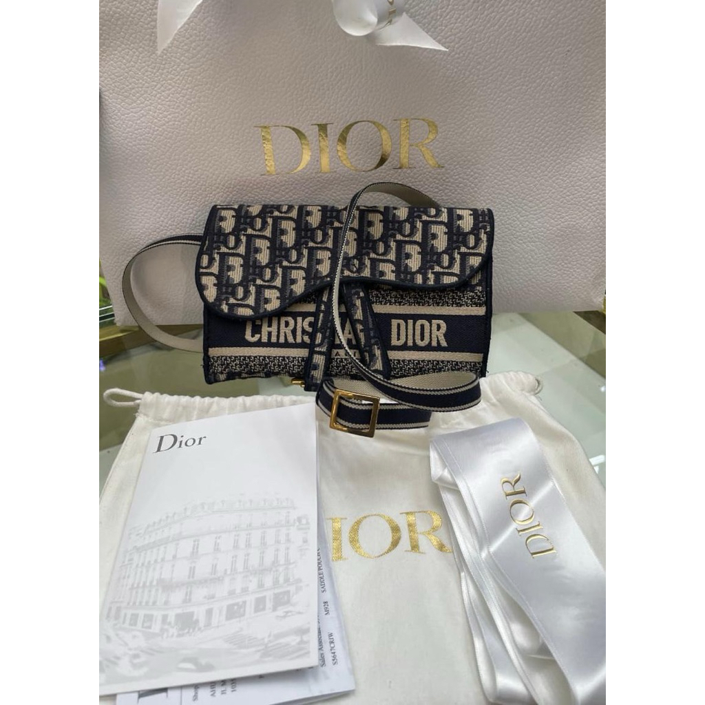DIOR SADDLE BELT DIOR SLING BAG
