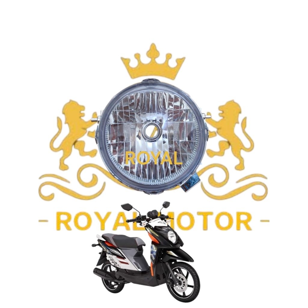 REFLEKTOR LAMPU DEPAN YAMAHA X-RIDE 115 X-RIDE