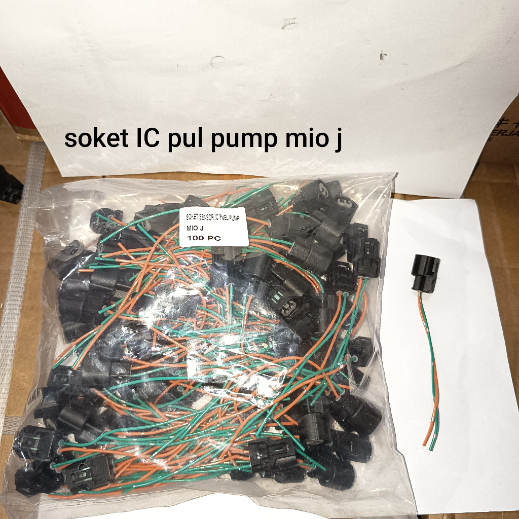 Socket soket sensor suhu/etc /IC fuel pump Mio j,Mio m3 ,Vixion new ,Beat fi, Beat esp MIN 10 PCS