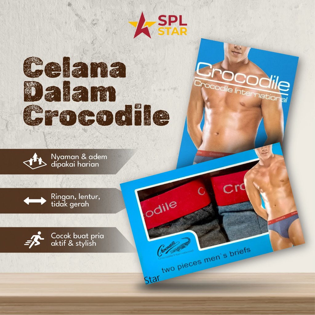 Celana dalam crocodile pria pakaian dalam pria celana dalam crocodile pria isi 2