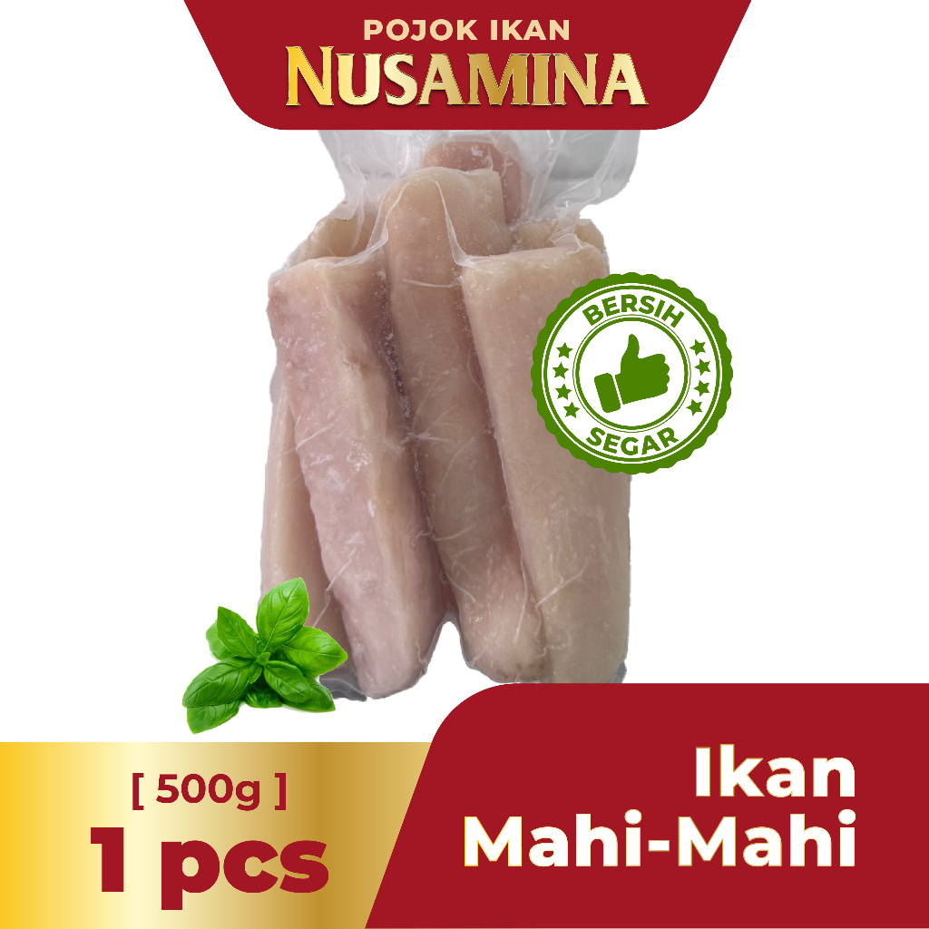

Nusamina Ikan Mahi Mahi / Lamadang Portion Bersih Segar 500gram