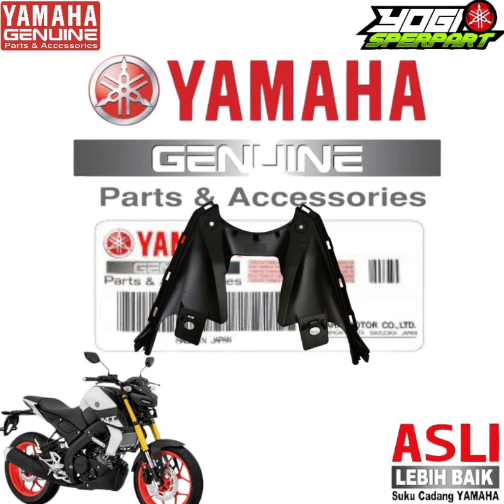 Panel Inner 1, Cover Tangki Tengki Tengah Bagian depan MT15 MT-15 B7D-F836K-00 Original Yamaha YGP