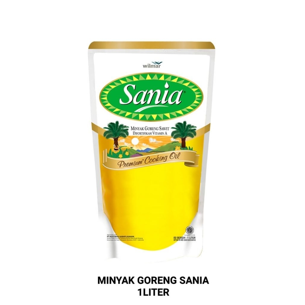 

SANIA Minyak Goreng Kemasan 1Liter