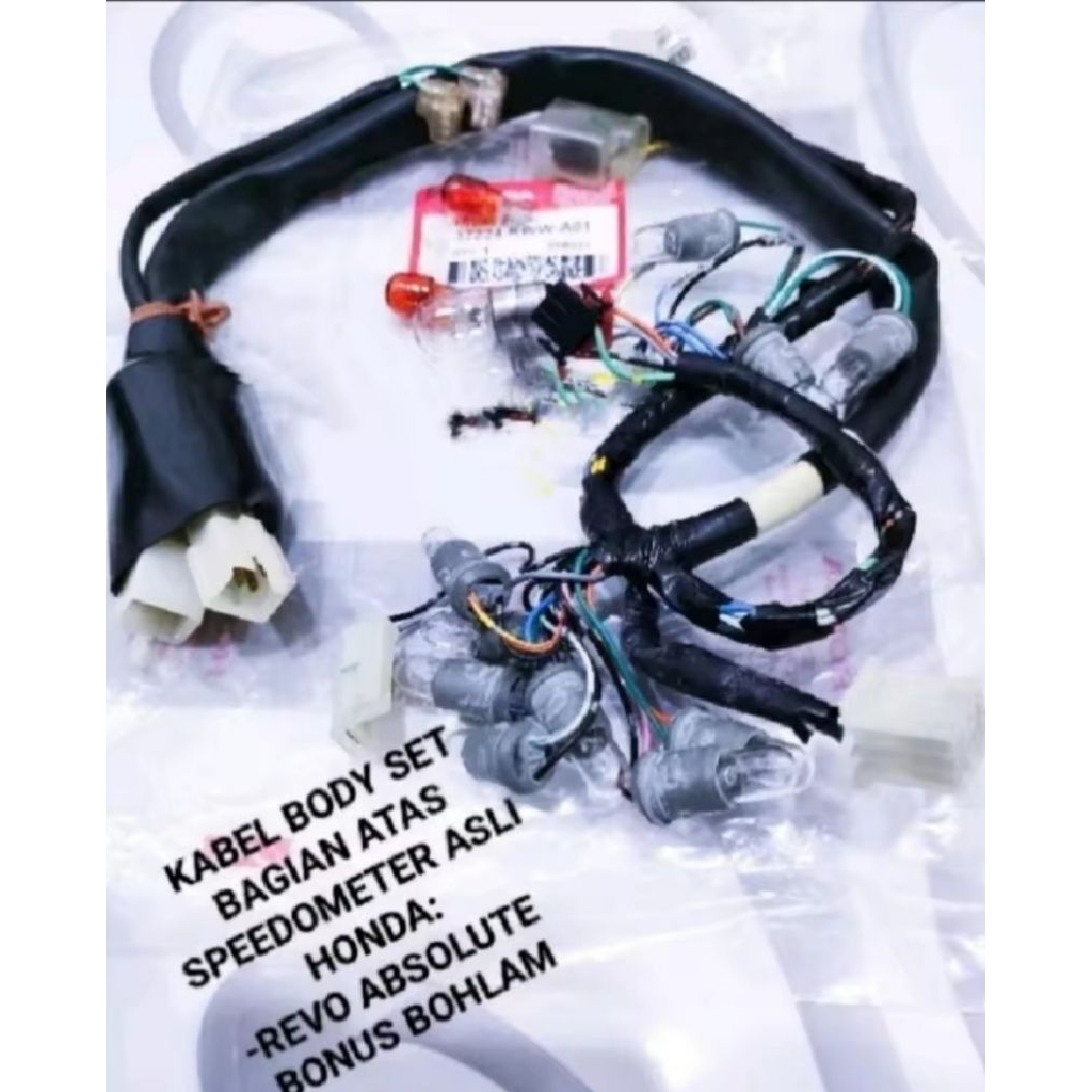 KABEL BODY ASSY BAGIAN ATAS+BOHLAM KWW REVO ABSOLUTE REVO FIT 37224-KWW-A01 ORIGINAL PRODUK BERKUALI