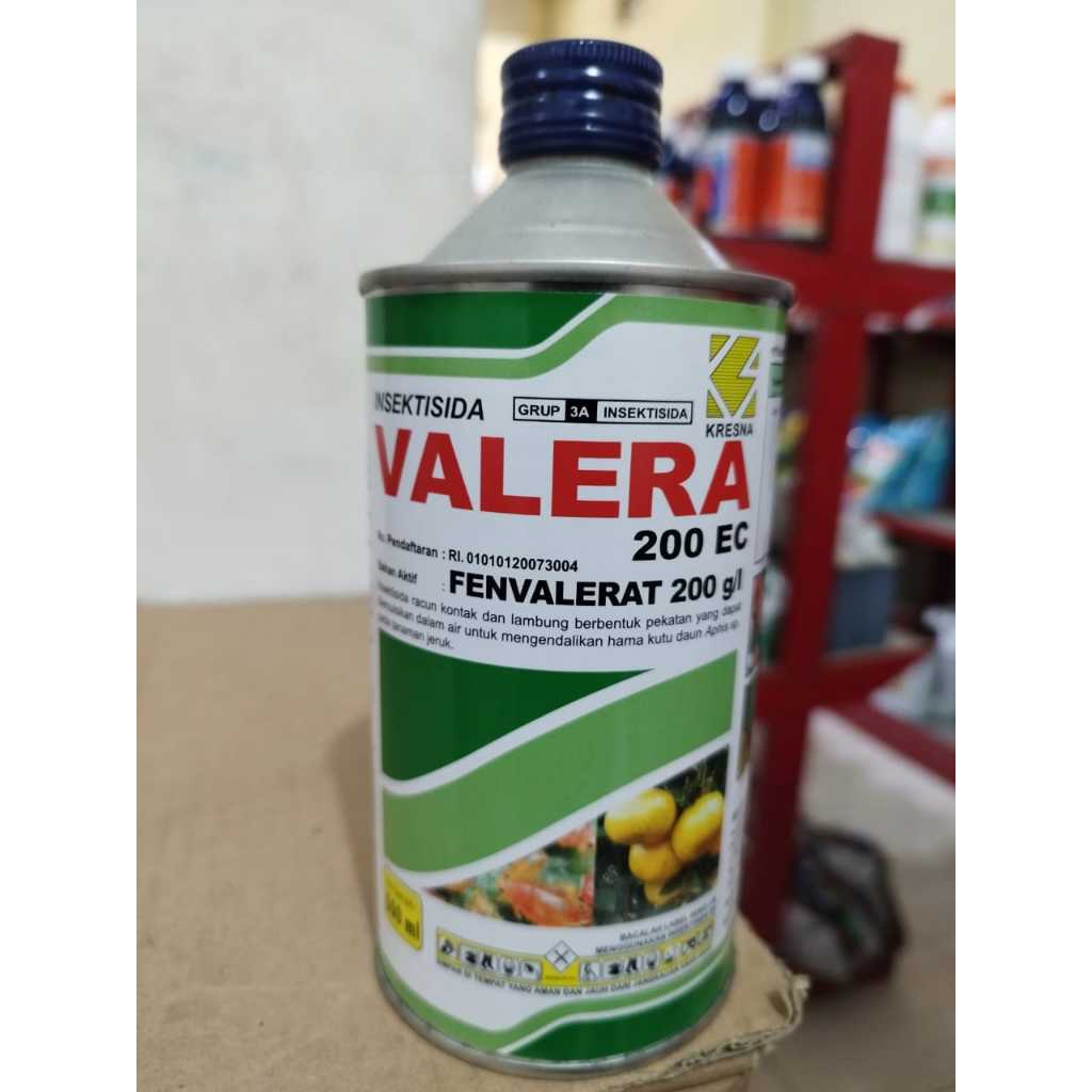 

VALERA 200EC 500ml insektisida bahan aktif: Fenvalerat 200 g/l