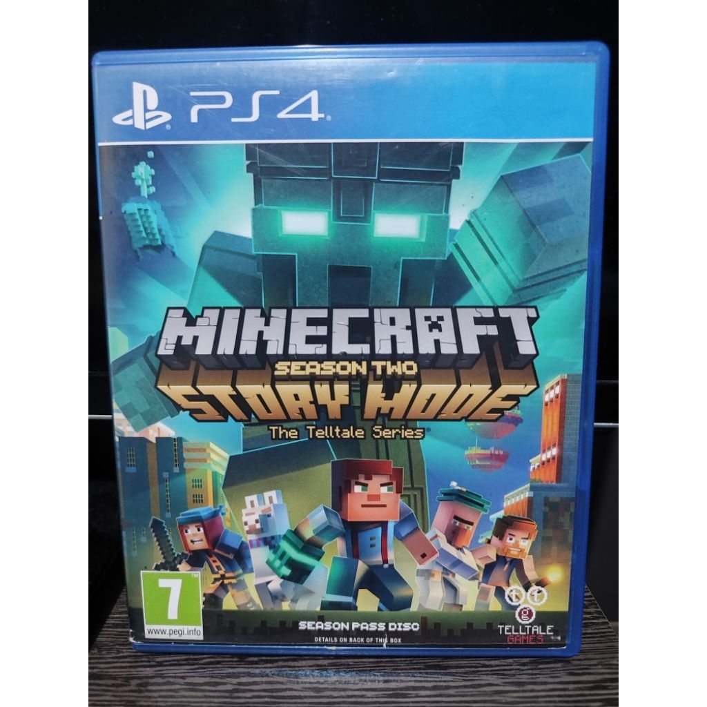 Minecraft story mode season 2 telltale games PS4 kaset ps5 bd ps4 game ps5 reg 1