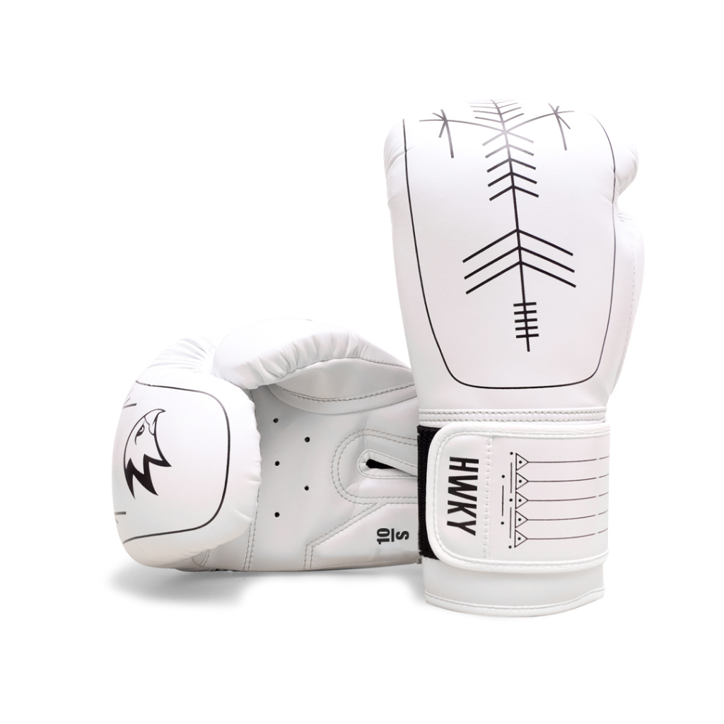 Hawkeye Boxing Glove - World Wild Hi-Club - Mentawai Putih - Sarung Tinju