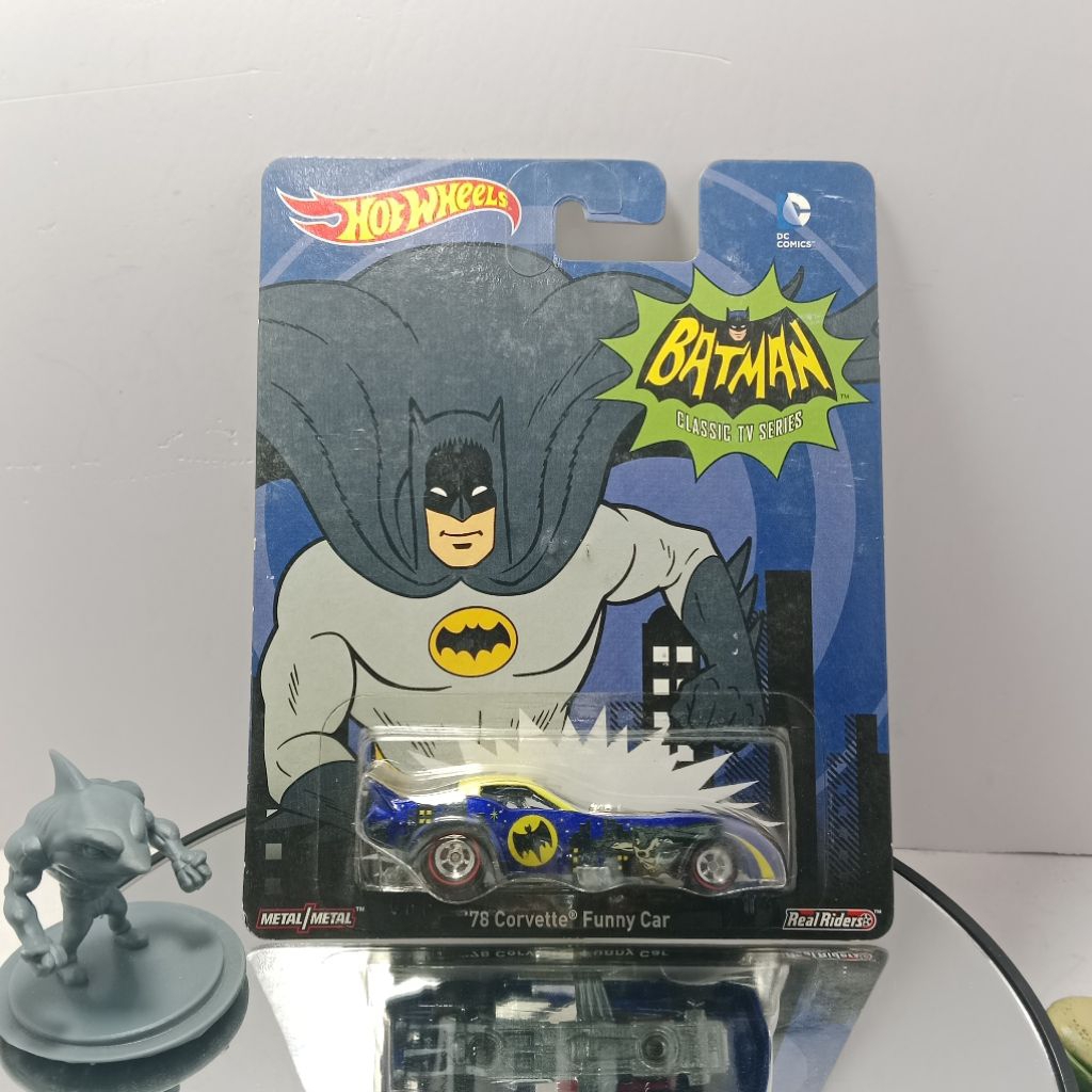 Hot Wheels Premium Batman Classic TV Series '78 Corvette Funny Car