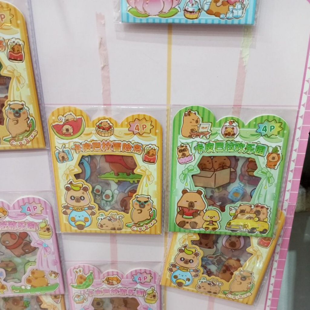 

mainan anak sticker cappybara 102877