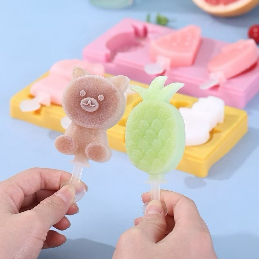 Cetakan es krim stik / cetakan es silikon / cetakan ice cream / cetakan silikon