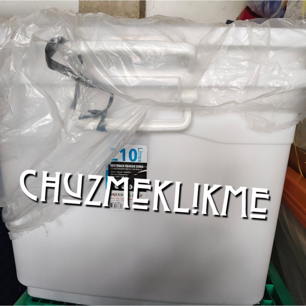 Container box besar Green leaf 210 liter, 280 liter/Box container Sierra green leaf Jumbo/Box plasti