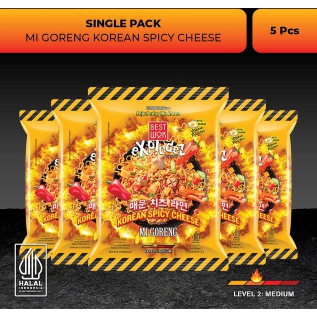 

Best Wok Mie Goreng Korean Spicy Cheese