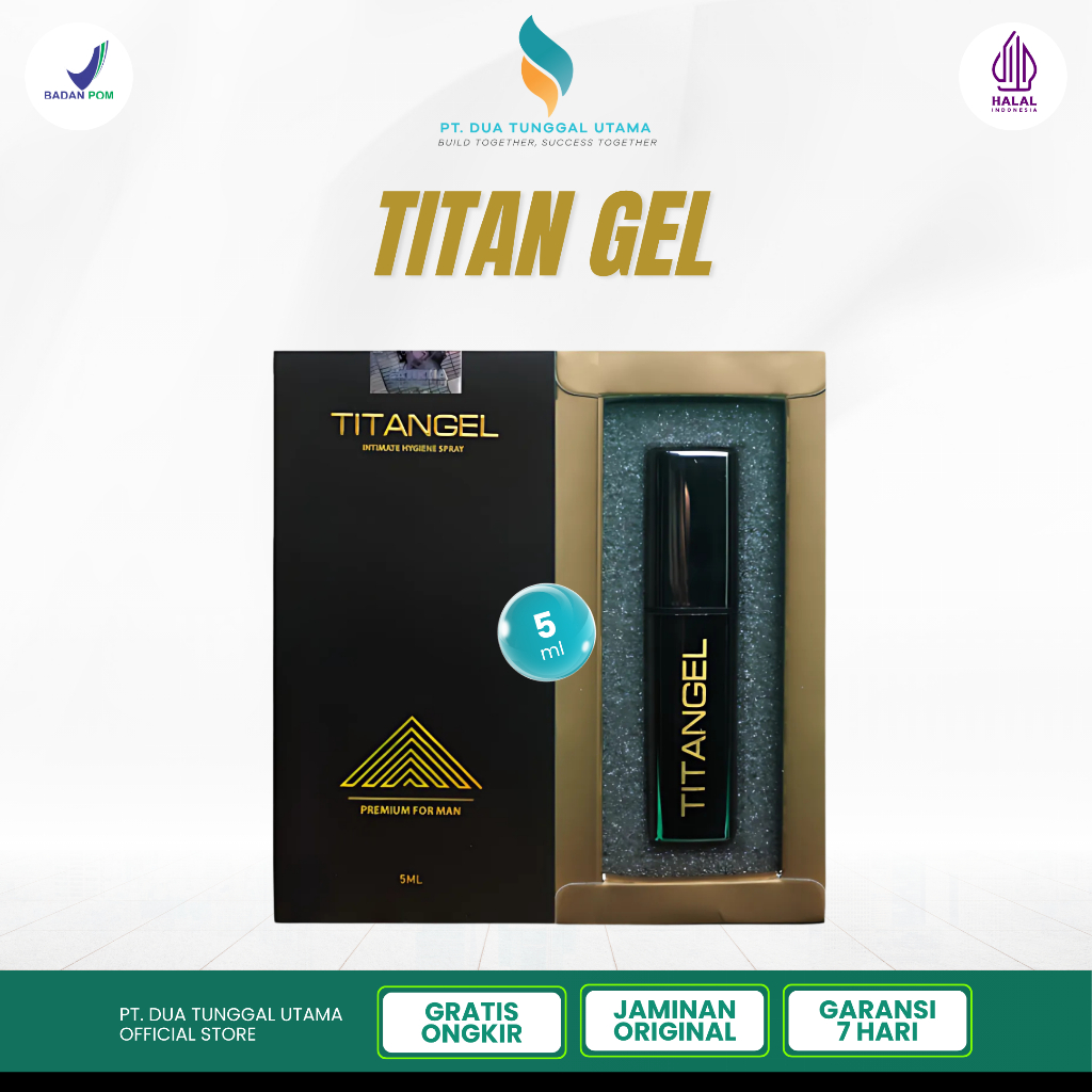 Stamina Pria Titan Gel Spray 5ml Ejakulasi Dini Meningkatkan Gairah Tahan Lama BPOM