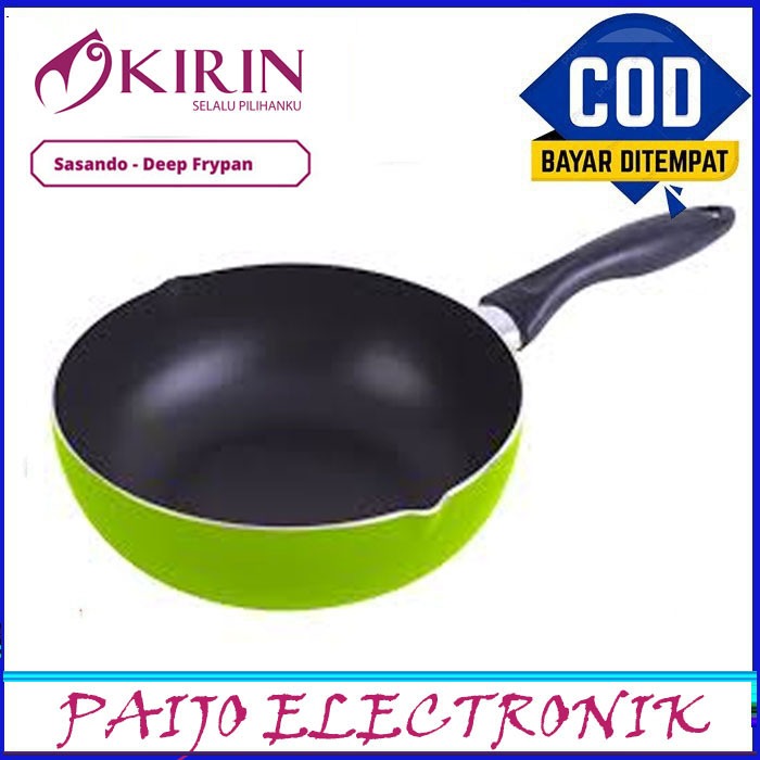 Deep Frypan Sasando Neo KIRIN 20/22/24cm Marble Anti Gores