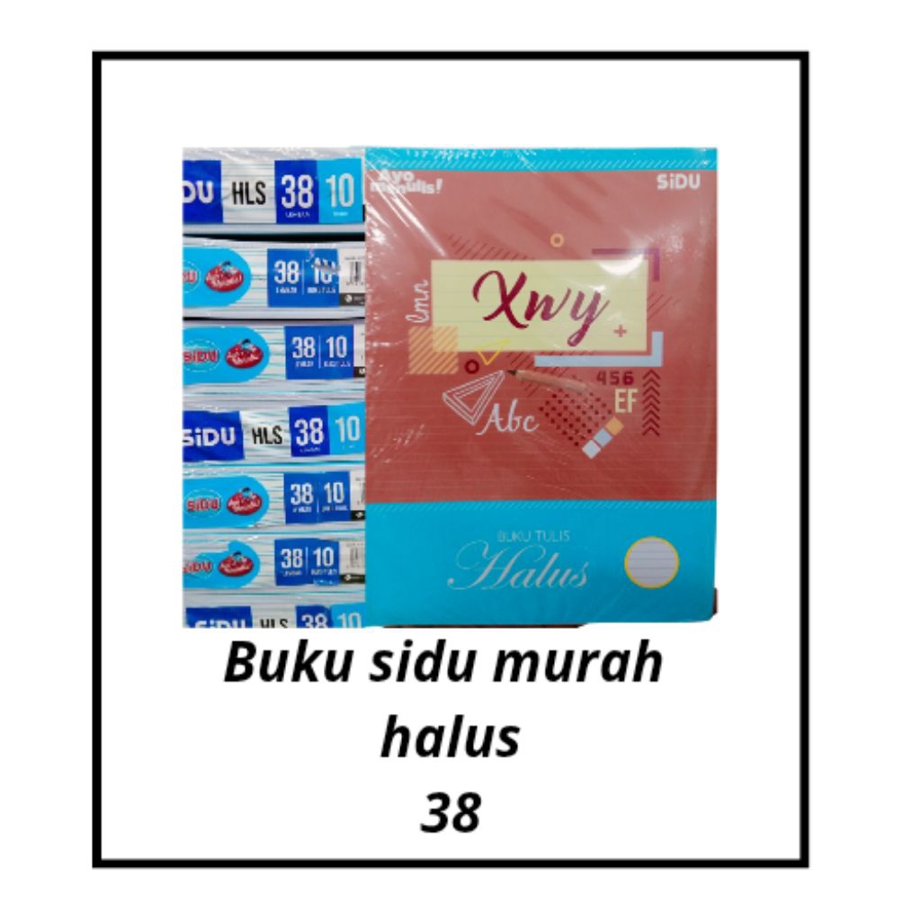 

BUKU HALUS MURAH SIDU 38 PER PACK