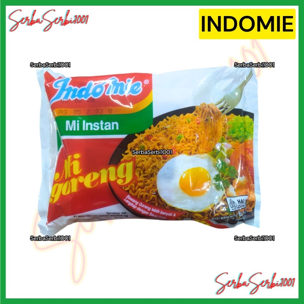 

INDOMIE GORENG ORIGINAL / MIE INSTANT