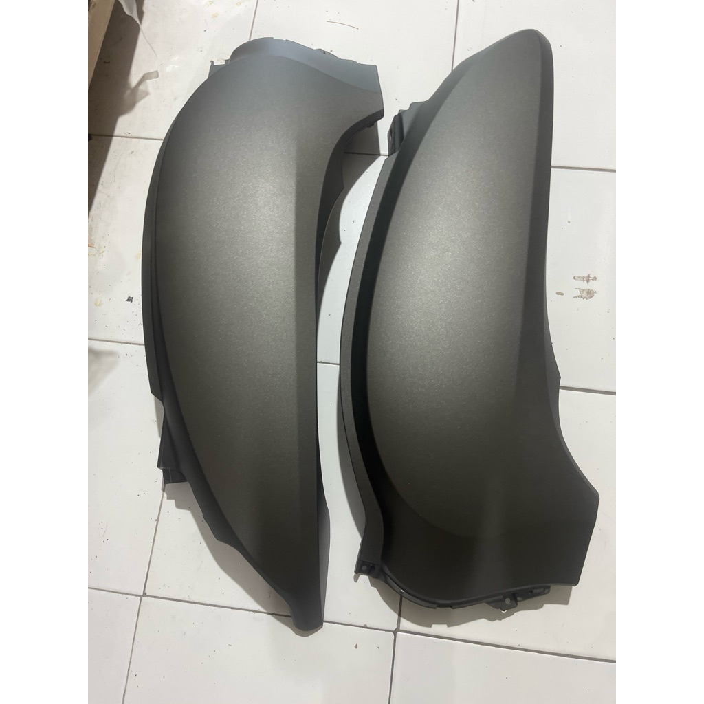 cover body scoopy 2021/2024 kanan kiri warna coklat doff