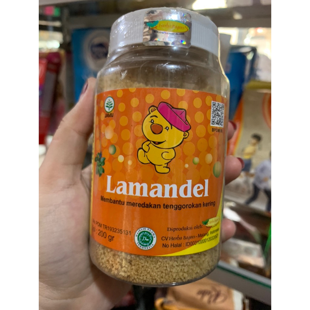 

Minuman Serbuk (exp12.27) Lamandel Membantu Meredakan Tenggorokan Kering dan Amandel 200gr