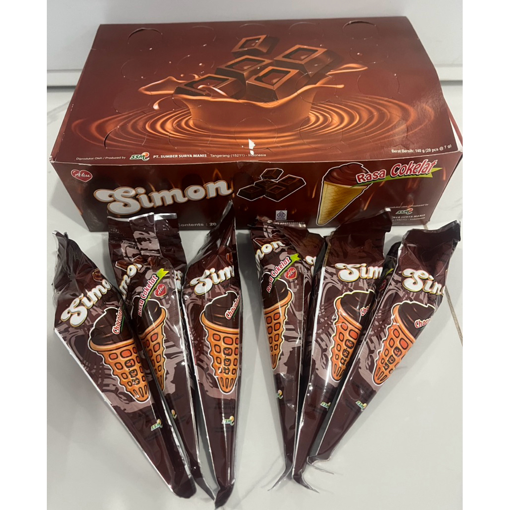 

MR SIMON CORN RASA COKELAT ( isi 20pcs ) @7gr