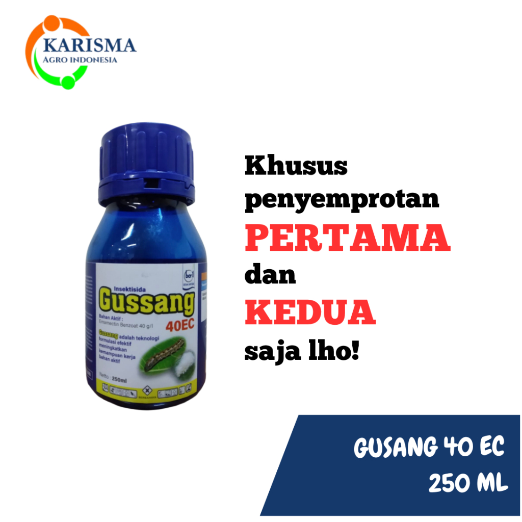 GUSSANG 40 EC Racun Ulat Paling Ampuh - 250 ML
