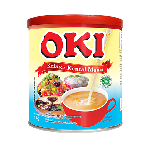 

Oki Krimer Kental Manis 500Gr / SKM OKI Susu Krimer Kental Manis Laris Kemasan 500 Gram