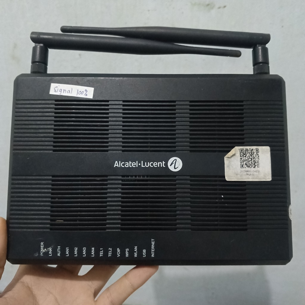 Router Alcatel-Lucent Open ONT G-240W-A tahun 2017