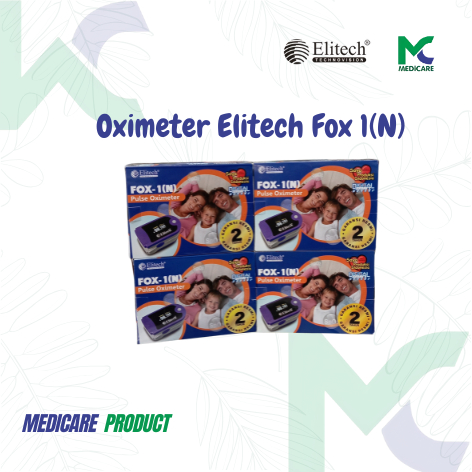 Oxicometer Elitech Fox IPulse Oximeter Elitech FOX1 - Saturasi Oksigen