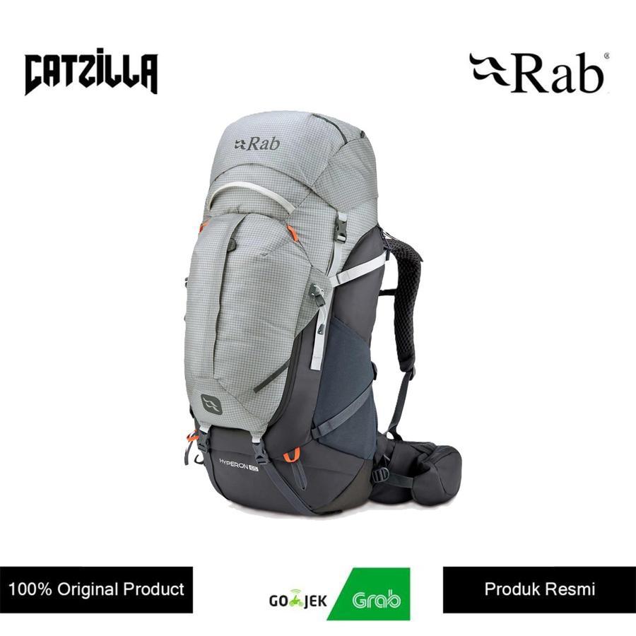 Tas Gunung Rab Hyperon 65 Trekking Backpack - Dark Pewter Anthracite