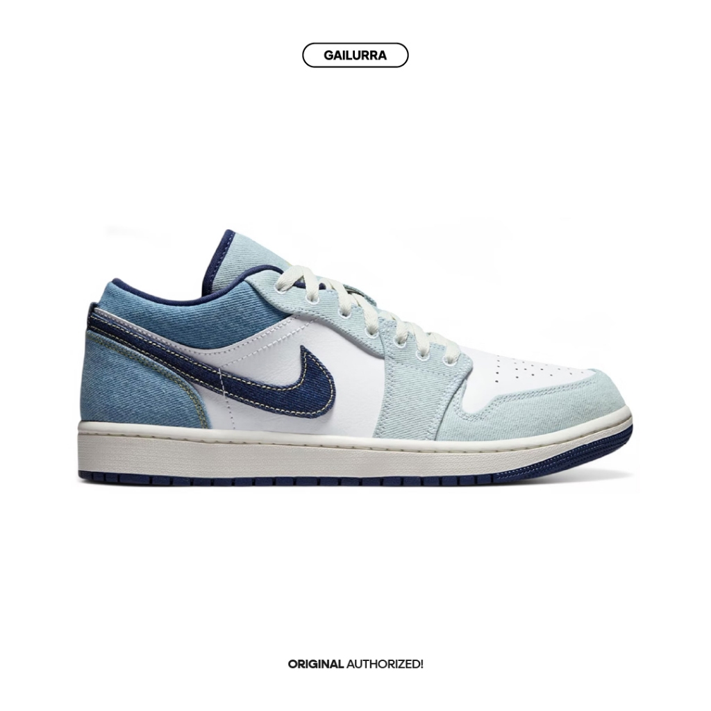 Nike Air Jordan 1 Low SE Denim Star Blue Original